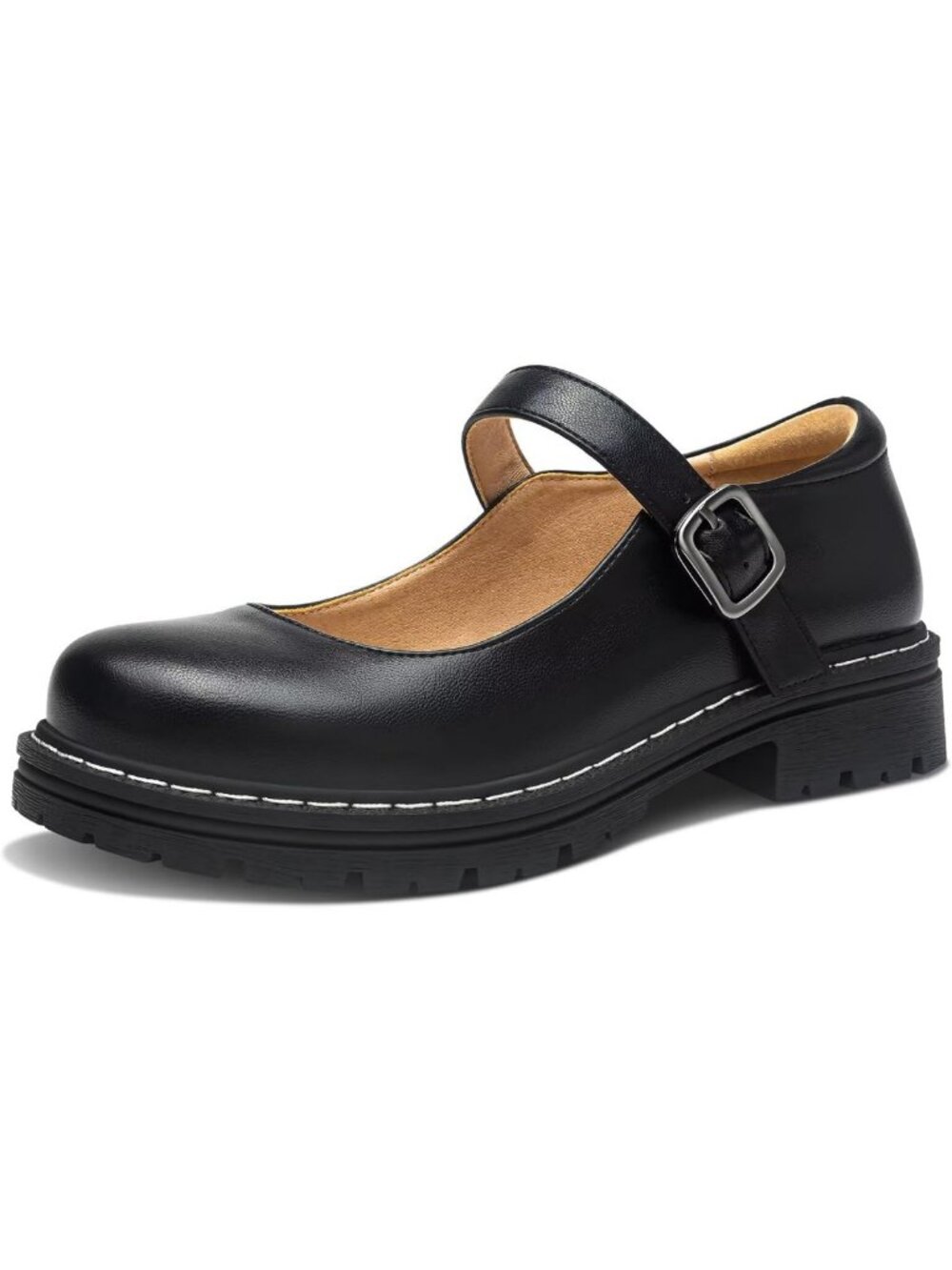 Gothic Mary Jane Oxford Flats for Women - Stylish Vintage Comfort Shoes